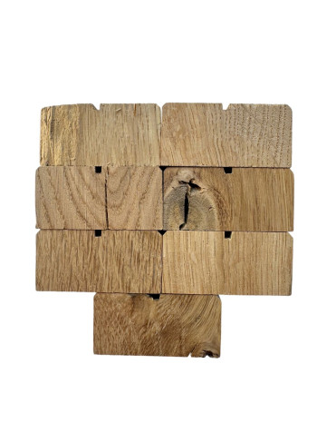 Charmeklötzchen Eiche 45x75x22 mm  7 Stk.