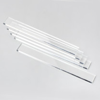 Acrylklötzchen klar 22x4x160 mm, 5 Stück