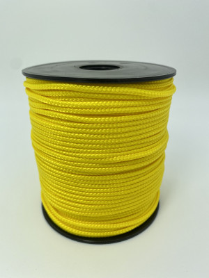 Polypropylen Seil 1mm 100m Spule gelb