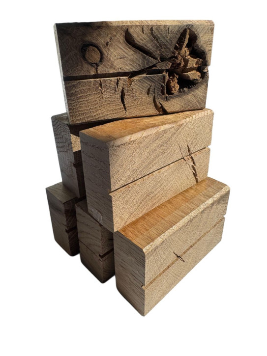 Charmeklötzchen Eiche 45x75x22 mm  7 Stk.