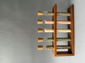 Produktbild von ELAYARD 20 Glas-Reagenzgläser Mit Holz-Korken – 7x3 Cm, Vielseitig Für Aufbewahrung, Deko & DIY